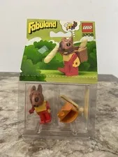 LEGO VINTAGE FABULAND 3708 RUFUS RABBIT NIB SEALED MISB GREAT CONDITION