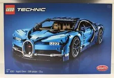 LEGO Technic Bugatti Chiron 42083 3599 pcs 1:8 Complete Set Box 16+