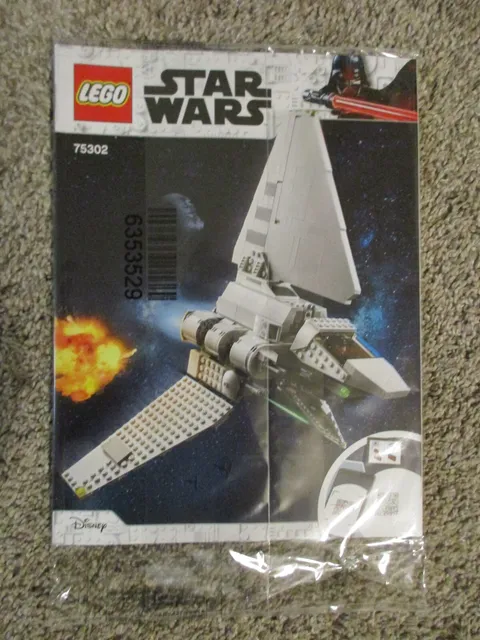 LEGO Star Wars Imperial Shuttle (75302) Instruction Manual Booklet Only