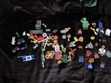 Lego 75+ Pcs-Mini Figures Parts Accessories Marvel Police Spiderman Cpt America