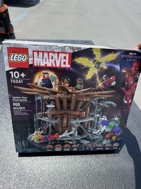 LEGO MARVEL SET SPIDER-MAN FINAL BATTLE - 900 PCS, RETIRED & RARE OPEN BOX-NEW