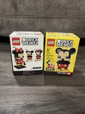 LEGO 41624 & 41625 BrickHeadz Mickey & Minnie Mouse – NEW Sealed | Retired！