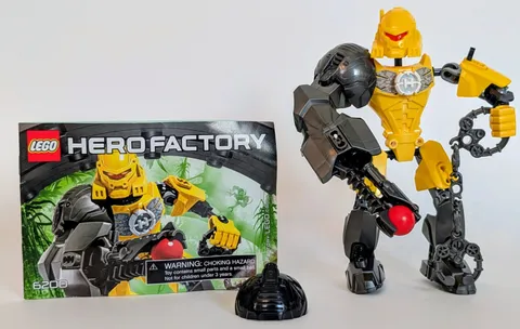 LEGO #6200 Hero Factory Breakout EVO, 100% Complete W/ Inst. & Zamor Sphere!!