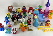 Lot Of Lego Duplo Disney & Marvel Figures Spiderman Electro Minnie Mouse 51 Pcs