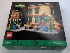 LEGO Ideas 123 Sesame Street 21324 Building Set 1367 Pieces New Sealed Retired
