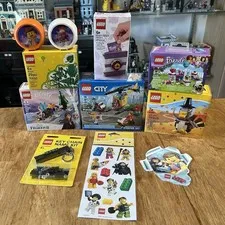 New LEGO Misc Set & Accessory Lot City Disney Frozen Friends Holiday Gift Plus++