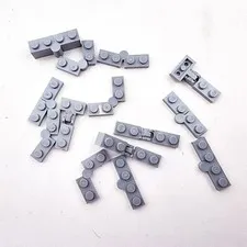 Lego Bricks Gray  Lot of 28 Hinged pieces Specialty Replacement Parts