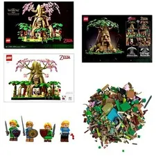 LEGO 77092: The Legend Of Zelda - Great Deku Tree 2-In-1 (Incomplete)