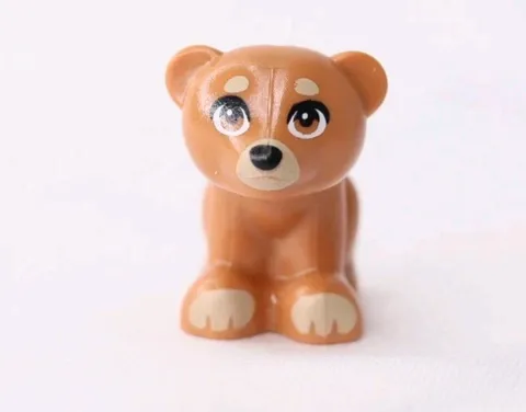 LEGO  Brown Bear Wild Animal Figure Woods Forest Minifigure
