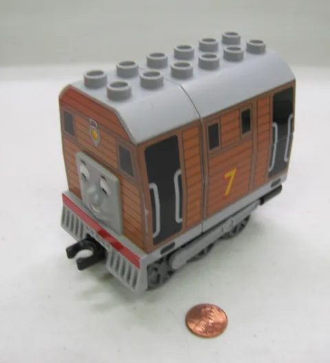 LEGO Duplo Toby the Train Thomas & Friends Figure Locomotive Engine From 5555