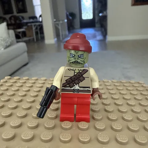 Lego Kithaba Minifigure Klatooinian Skiff Guard Star Wars 9496 sw0397