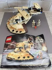 LEGO 7155 Trade Federation AAT Complete 2 Droids Instructions Star Wars 2000