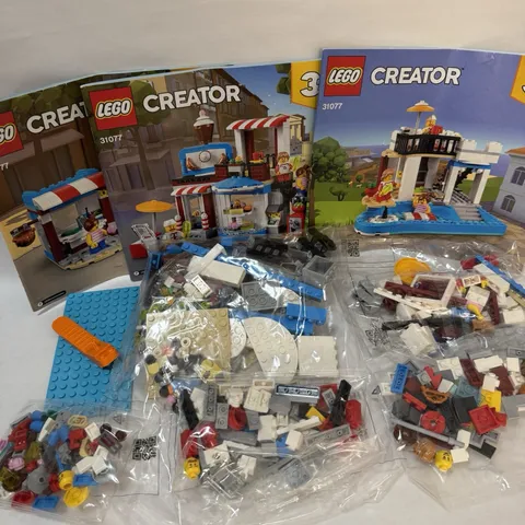 LEGO Creator Modular Sweet Surprises 31077 Sealed Bags No Box Complete Minifigs