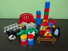  LEGO Duplo Figures, Animals and People plus Bricks and Accessories 