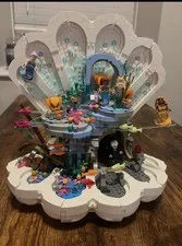 The Little Mermaid Royal Clamshell lego set prebuilt