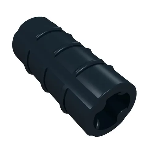 LEGO Part 6538b - Technic Axle Connector Ridged [with x Hole x - Pick Your Color
