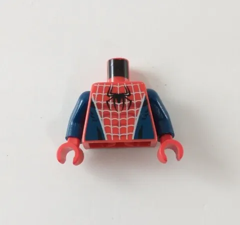 2004 Lego Marvel Super Hero SPIDER MAN 3 Minifigure SPD028 Torso Only EXCELLENT