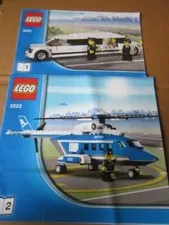 Lego Building Instructions Instruction 3222 Parts, Part 1 and 2