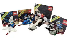LEGO 6842 Space Series Lot of 4 Space Shuttle Robot Vehicle Spaceship