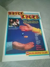 Lego Brick Kicks Spring 1990 W/Friends Application Form/Builders Bulletin 