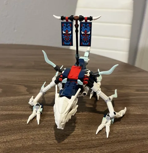 LEGO NINJAGO Spectral dragon build only from 71845 Lloyd's Jet Mech set