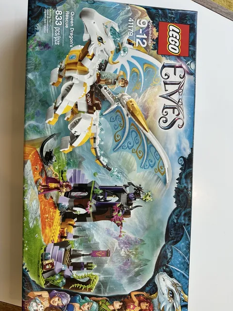 LEGO ELVES: QUEEN DRAGON'S RESCUE (41179) 833 PCS RETIRED/COMPLETE SET (NIB)