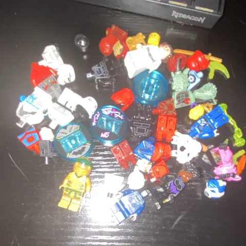 LEGO Minifigure Parts & Accessories Bulk Lot, Assorted Pieces, Multicolor