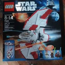LEGO Star Wars The Clone Wars 7931 Jedi T-6 Shuttle 389pcs Box Ages 8-14