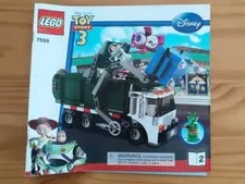 Lego 7599 Toy Story 3 Instructions Manual 2 Only - Used - Free US Shipping!