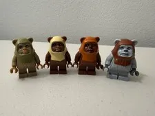 LEGO Star Wars EWOK Lot of 4