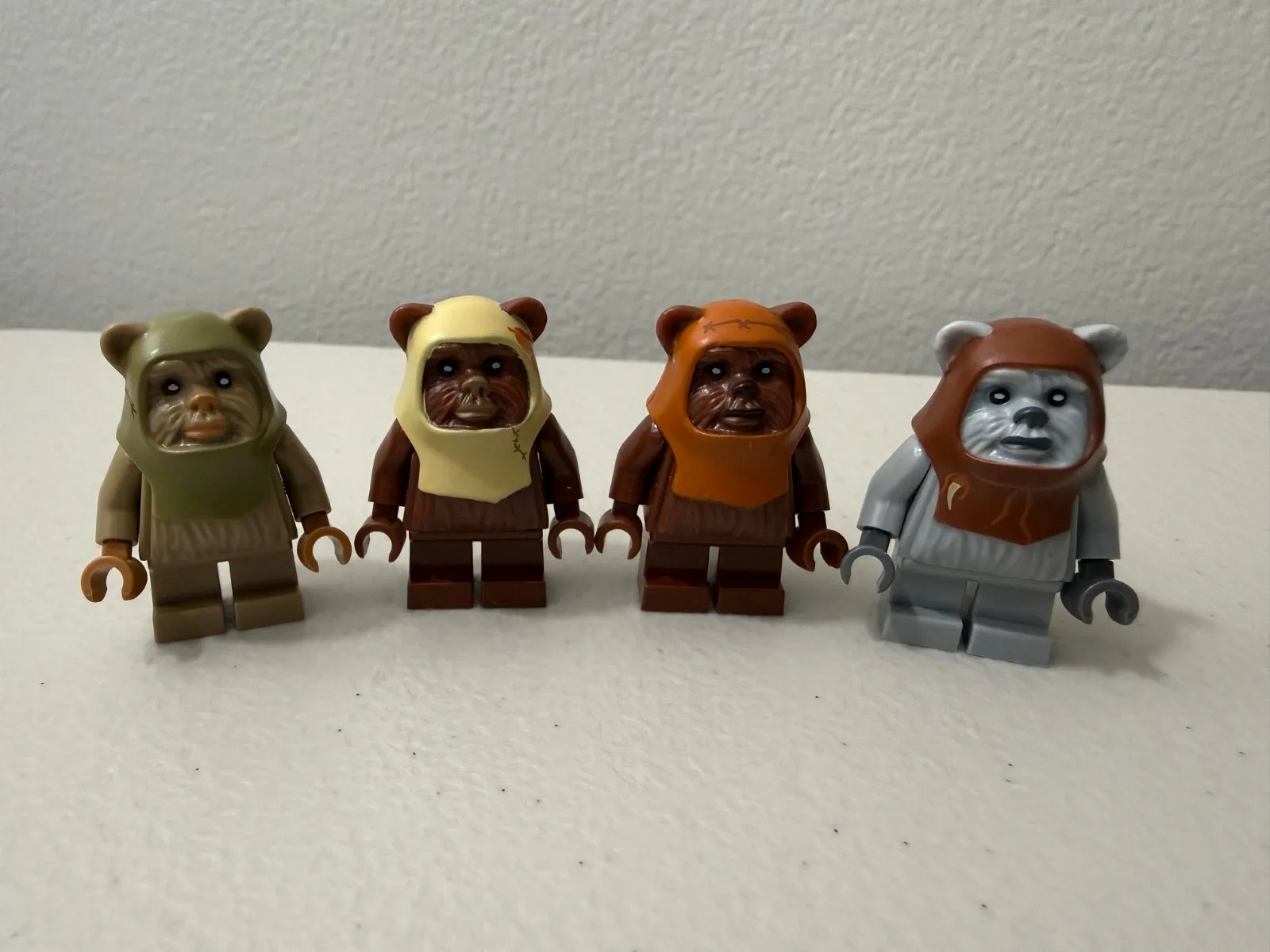 LEGO Star Wars EWOK Lot of 4