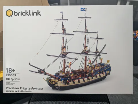 LEGO Bricklink Series 7 Privateer Frigate Fortuna 910059 Factory Sealed In Hand!