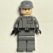 LEGO Star Wars Admiral Firmus Piett Minifigure - sw0352 - Modern Style Kepi