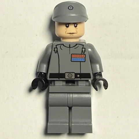 LEGO Star Wars Admiral Firmus Piett Minifigure - sw0352 - Modern Style Kepi