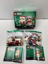 LEGO BrickHeadz 40274 Mr. Claus And Mrs. Claus INCOMPLETE READ DESCRIPTION