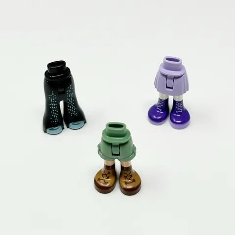 LEGO Friends Mini Doll Legs Princess Elves 3 Pack (Lot#12747)