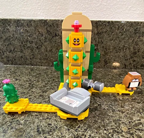 LEGO Super Mario 71363 Desert Pokey Expansion Set 180pc Lot Pokey Goomba