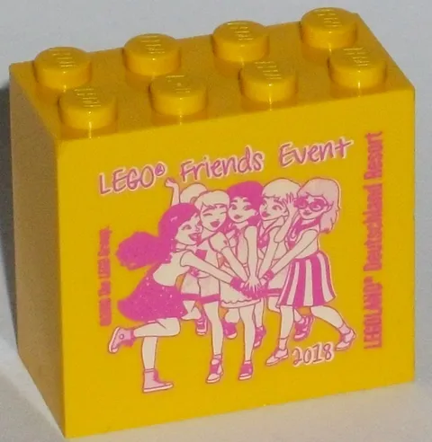 LEGO LEGOLAND Collectible Brick Friends Event 2018 Germany Resort