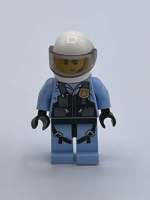 LEGO Minifigure City Police cty1148 30367 Helicopter Pilot Loose Minifigure