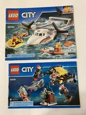 lego city #60091 + #60164 instruction manuals