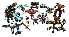 Lego Ninjago sets LOT OF 15 INCOMPLETE Read Description 2 Mini Figures As Is