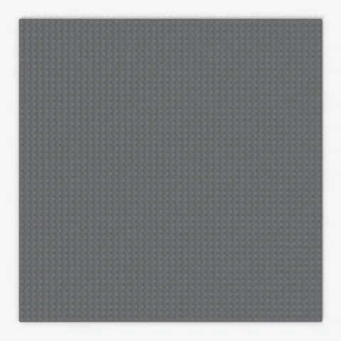 LEGO ® baseplate: 4186 - old light grey - used