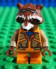 Rocket Raccoon Marvel Superheroes Lego Minfigure Authentic