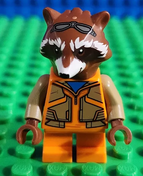Rocket Raccoon Marvel Superheroes Lego Minfigure Authentic