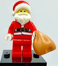 LEGO 8833 CMF Series 8 Santa Claus Minifigure col08-10 Complete Christmas
