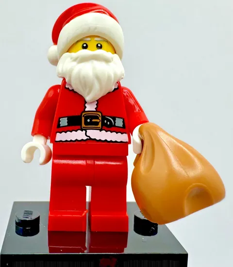LEGO 8833 CMF Series 8 Santa Claus Minifigure col08-10 Complete Christmas