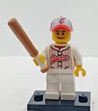 LEGO Minifigure - #COL047, #8803-16 | BASEBALL PLAYER | Collectible Series 3