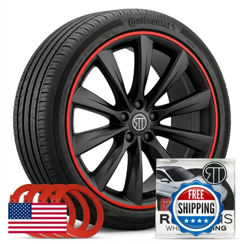 Rt Rim Protectors 1/4 Inch Wide Wheel Lip Rash Set Of 4 Rim To Install