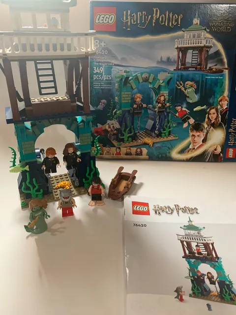 LEGO Harry Potter: Triwizard Tournament: the Black Lake (76420) COMPLETE