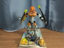 Lego Bionicle Set 70785 Pohatu Master Of Stone With Corrupted Mask Of Stone